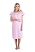 Gownies - Designer Hospital Gown Labor Kit (Small/Medium prepregnancy 0-10, Molly Gownie with matching pillowcase)