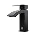 VIGO Satro 7'' H Single Handle Single-Hole Bathroom Faucet in Matte Black-VG01015MB