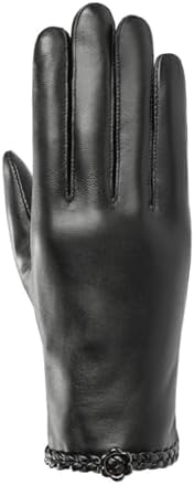 UGG Women's Leather Sheepskin Vent Gloves with Conductive Tech