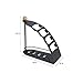Remote Control Organizer, Space Saving Metal TV Remote Control Storage Organizer/Caddy/Rack/Organizer, Black Remote Control Tidy Remote Holder and TV Remote Organizer