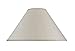 Aspen Creative 32201 Transitional Hardback Empire Shape Spider Construction Lamp Shade in Off White, 19