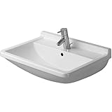 Duravit 0300650000 Starck 3 Single-Hole Lavatory Wash Basin, White finish