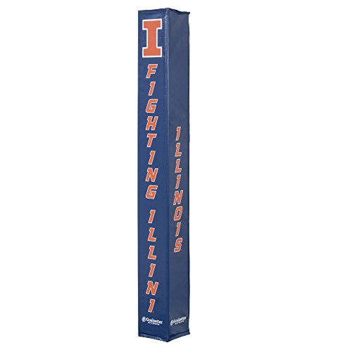 Goalsetter NCAA Basketball Pole Pad, Illinois Illini, Blue