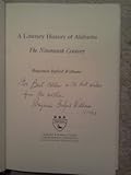 Front cover for the book Literary History of Alabama: The Nineteenth Century by Benjamin Buford Williams