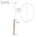 Neitsi® Hair Extension Remove Pliers + Pulling Hook + Bead Device Tool Kits for Nano Rings Beads Loops (with L.Brown# Nano Rings)