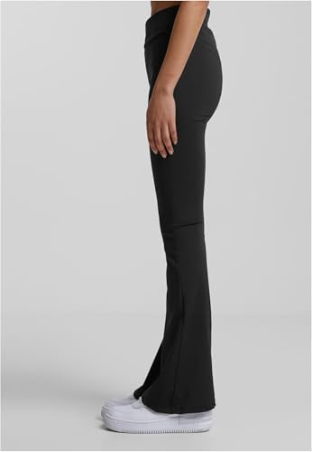 Leggings Évasé Taille Haute Recyclé Femme Legging Noir
