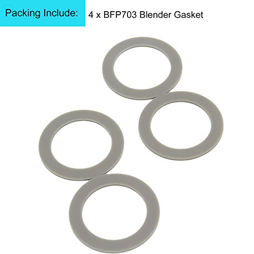 BFP703 Blender Gasket CUCB4563 Sealing Oring Pack Of 4 Blender