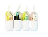 Reusable Silicone Straws, Straw Cleaning Brush, Brush Case, Collapsible Straw, Drinking Straw, Travel Straw