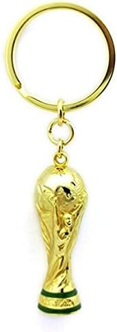 Yuchoi Creative 2018 Russia World Cup Titan Cup Trophy Keychain World Cup Souvenir