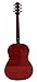 Martin Smith 6 Full Size Acoustic Guitar with Strap, Strings and Picks, Red (W-100-RD-PK)