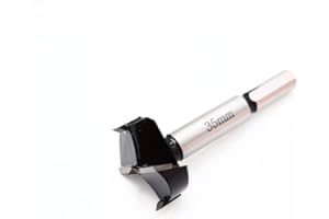 STORMCUBE Forstner Drill Bits 35mm (1-3/8 inch) Tungsten Carbide Wood Hole Saw Auger Opener Woodworking Drilling Tool Wood Cutter