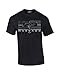 Ford T-Shirt Mustang Grill Legend Honeycomb Grill and Emblem-Black-XXX