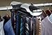 Smartek ST-800 Motorized Tie Rack Closet Organizer with Built in LED Light Fits More than 70 Ties & Belts Rack Makes a Great Gift