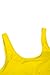 Pink Queen Women's Push up Padded High Waist Thong 2PC Bathing Suit XL Yellow