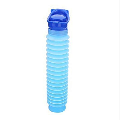 Sandistore Clearance! Emergency Urinal,Male & Female Urination Device,Portable Mini Outdoor Camping Travel Shrinkable Personal Mobile Toilet Potty Pee Bottle for Kids Adult (750 ML)(Ship From USA)