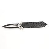 Coleman Folding Knife, Liner Lock Assisted Opening Tactical Hunting Camping Hiking Knife, Glass Breaker, 4.5 Inch Closed - CM1013