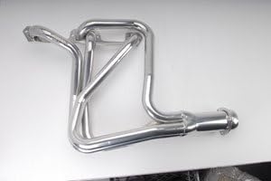 Hedman 78056 Headers - 66-77 SB CHARGER CORONET HTC Hedders; Exhaust Header Tube Size 1.625 in.; Collector Size 3 in.; w/o Smog Injection Or Injection Heads; HTC Coated HTC Hedders; Exhaust Header Tub
