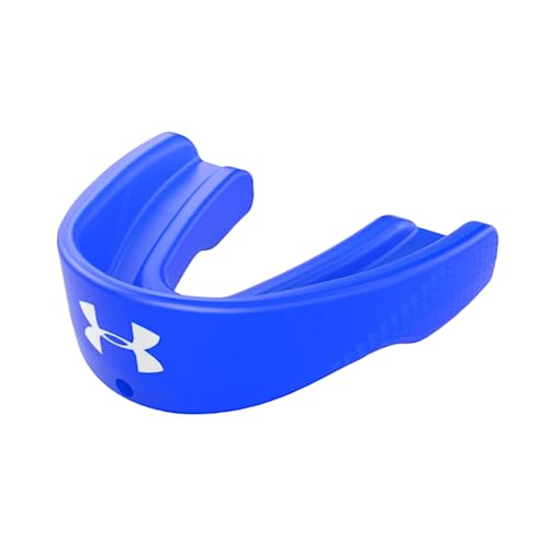 Under Armour Sports Mouth Guard, Custom Fit, Includes Detachable Helmet Strap, Youth & Adult Sizes