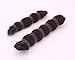 ASTRQLE Set of 3 Magic Hair Styling Styler Hot Hair Donut Bun Ring Styler Maker (1 large+2 small) (Brown)