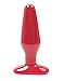 Doc Johnson Red Boy - Medium Butt Plug - 5.5 in. Long and 1.6 in. Wide - Prostate Stimulating Anal Toy - For Beginner and Intermediate Anal Players