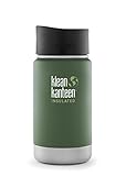 Klean Kanteen Water Bottle, Vineyard Green, 12 oz
