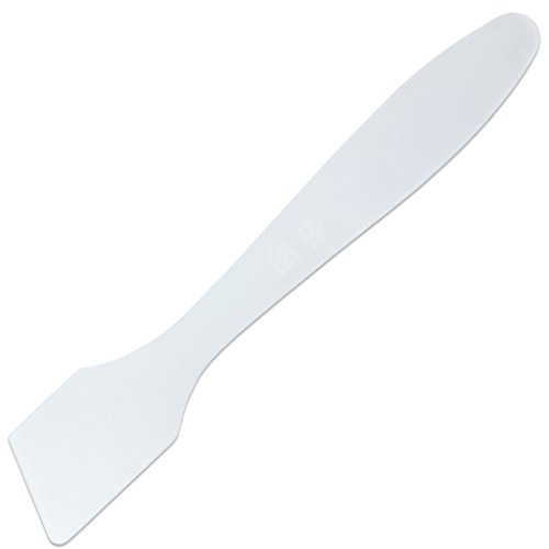 Pana Brand (20 Pieces) 7.35" FROSTED LARGE Flexible Mixing Spatula Reusable Cosmetic Skin Care Facial Cream Mask Spatula for Mixing and Sampling