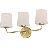 Maxim Bristol - 3 Light Bath Vanity-10 Inches Tall and 20.75 Inches Wide-Satin Brass Finish