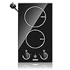 Induction-Hob-30CM-2-Zones-Electric-Cooktop-with-BS-Plug-Auto-Shut-off-Residual-Heat-Indicator-Karinear Karinear Induction Hob, 30CM 2 Zones Electric Hob with Plug, Auto Shut off, Residual Heat Indicator
