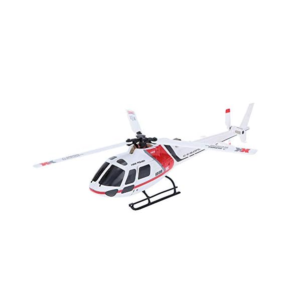 elegantstunning XK K123 6CH Brushless AS350 Scale 3D6G System RC Hubschrauber RTF Upgrade WLtoys V931 mit Fernbedienung… – Bild 5