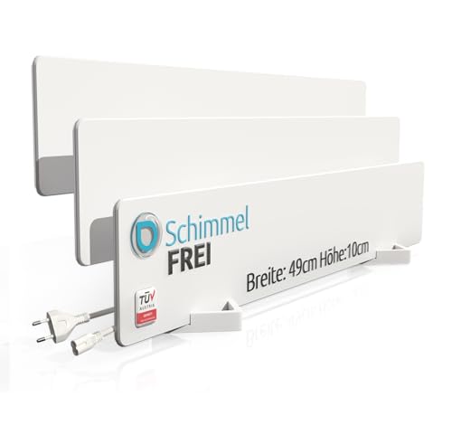ELIAS Schimmel Dry - Schimmelentferner Wand & Bad -ohne Chemie für immer Schimmelfrei - Die Alternative zum Schimmelspray und zur Schimmelfarbe innen Weiß