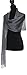 ShineGlitz Shawls and Wraps for Evening Dresses, Metallic Glitter Shawls for Women, Sparkling Wedding Shiny Dark Silver Shawl Gift