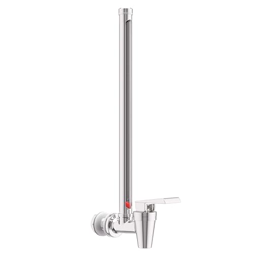Photo 1 of iSpring Sight Glass Spigot with A Clear View Water Level, Compatible with Berkey® and Waterdrop® Gravity-Fed Water Filtration System, Stainless Steel Food-Grade Material