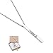 Philosophers Guild Ruth Bader Ginsburg of I Dissent Necklace Stainless Steel Engraved