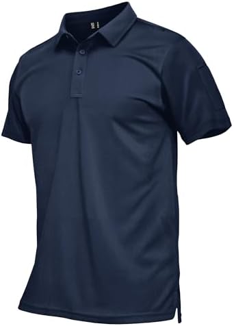 Men's Serac UTK cool-logik™ Performance Zippered Polo XL BLACK at