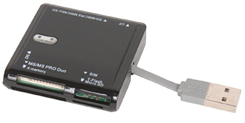 Sunpak 72-in-1 Card Reader (Black)