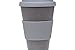 Reusable Coffee Cup Travel Mug Eco-Friendly Bamboo Fibre Silicon Natural 15oz (Gray)