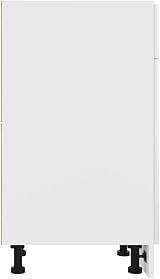 vidaXL Drawer Bottom Cabinet Engineered Wood White 50x46x81.5 cm view 7
