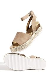 SODA Topic Casual Espadrilles Trim Rubber Sole