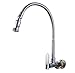 Flexible 360 Degree Swivel Pull Down Kitchen Faucet Single Handle Chrome StoHua Finish Bathroom Kitchen Water Tap Vessel Sink Faucets,Deck Mount