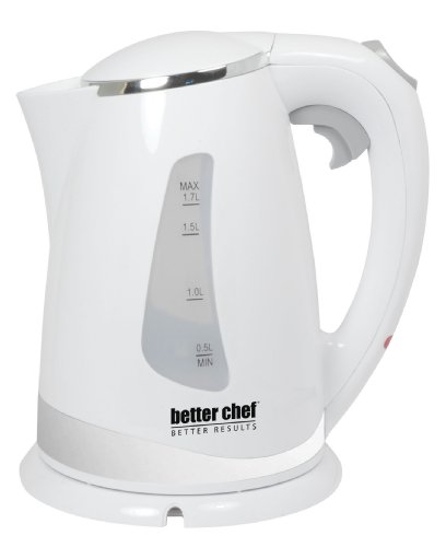 Click Here to See More Images Better Chef IM-145W Cordless Electric Kettle, 1.7-Liter