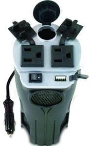 Rally Manufacturing Rally 200-Watt Cup Holder Power Inverter With Usb Port