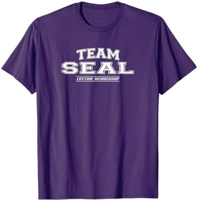 FROGMEN US Navy Seals Adult Long Sleeve T-Shirt in Purple - Small