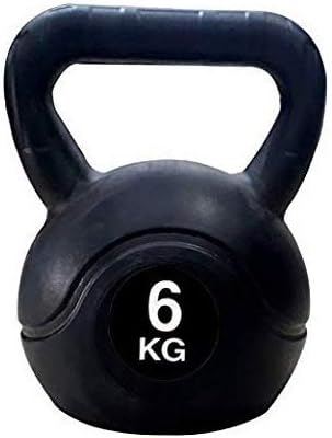 BODYGRIP BGRIP5445 PVC Kettlebell (Multicolour, 6Kg)