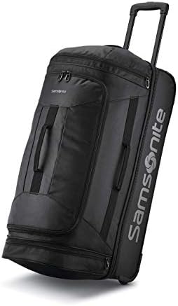 Amazon.com | Samsonite Ripstop Wheeled Rolling Duffel Bag, Blue