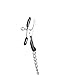 Fetish Fantasy Alligator Nipple Clamps, Silver