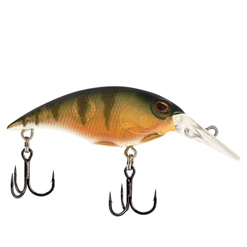 Berkley Money Badger Fishing Lure, Perch, 3/16 oz, 1.5in | 4cm, Hybrid Baitfish…