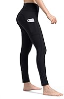 ALONG FIT Yoga Pants for Women Leggings with Side Pockets Workout Running Tights
