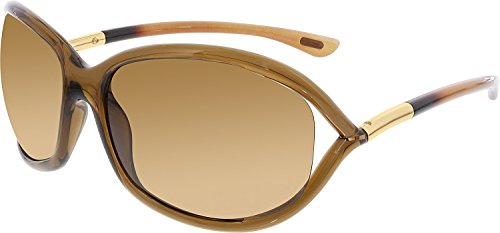 Tom Ford Jennifer FT0008 Sunglasses-48H Brown (Brown Lens)-61mm
