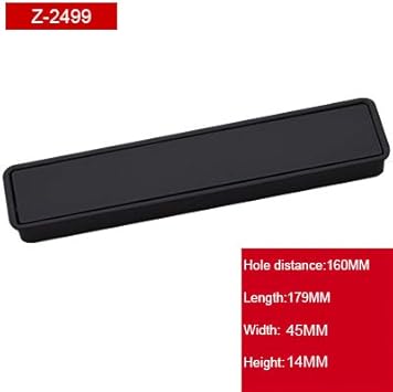 AIMG Puerta Empotrada Tirador Negro/Gris/Tatami Manijas Ocultas Manija