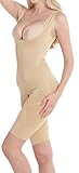 AbrodaAmadamere Women's Seamless Shapewear Slimming Bodysuit Open Bust Body Shaper Stomach and Thighs Slimmer Bodysuit